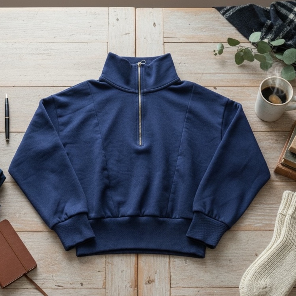 a new day Women's Long Sleeve Top - Navy